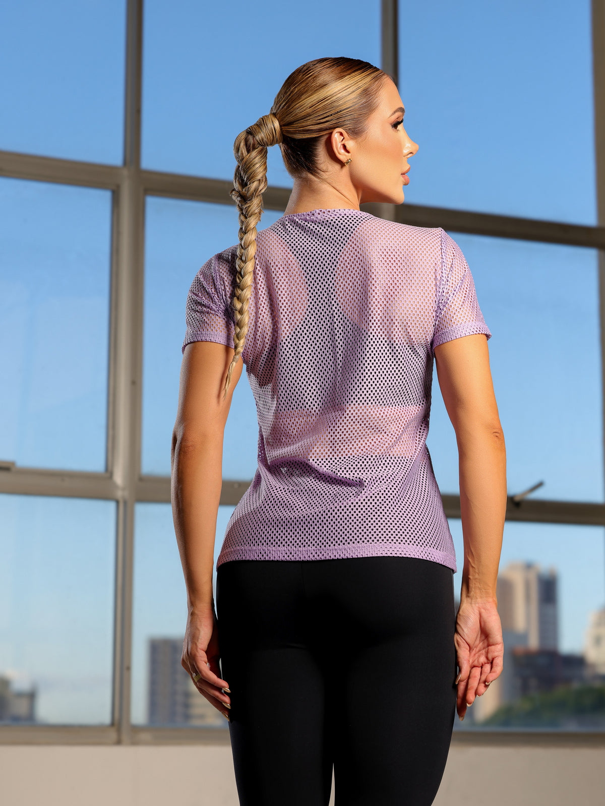 BLUSA IMPACT LILAS