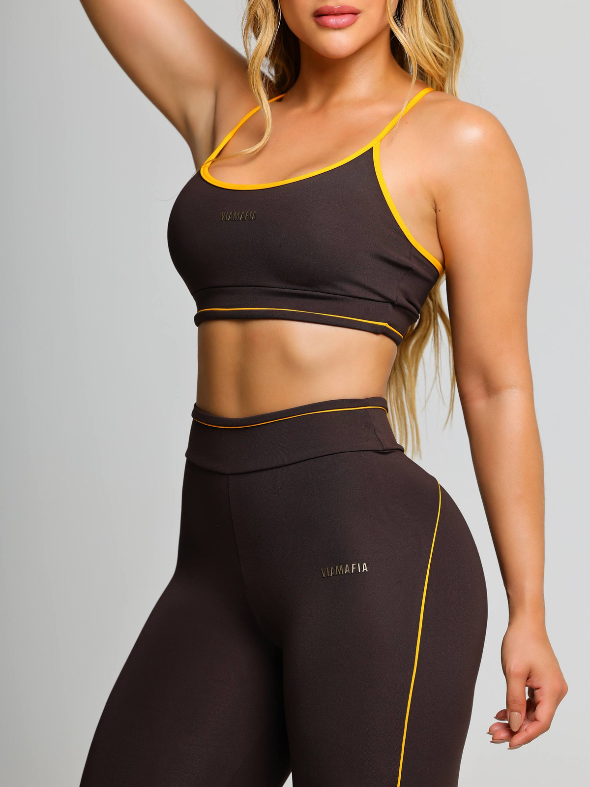 CONJUNTO LUXE MARRON